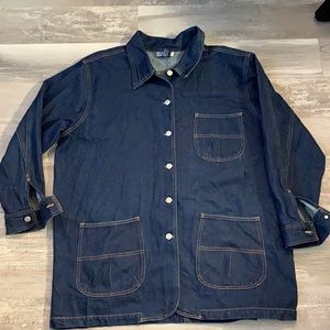 Adriana Sport women’s denim barn coat